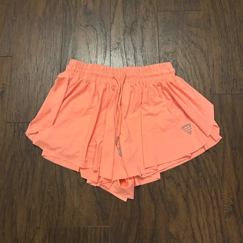 Luogongzi Coral Women's Shorts Skort Running Size Small